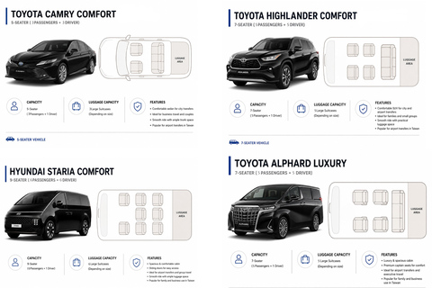 Taipei: Taoyuan Airport to/from Taipei City Private Transfer