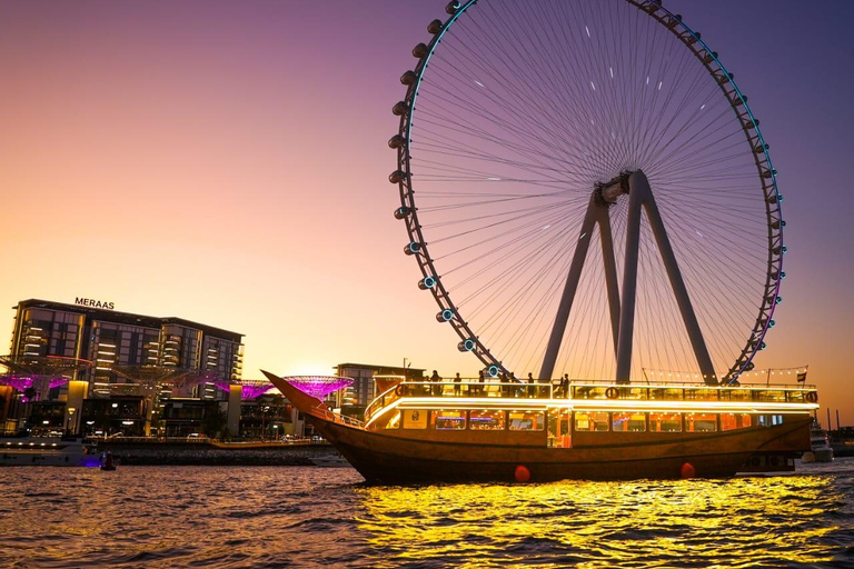 Dubai: Bestes traditionelles Dhow Cruise Buffet Dinner in Marina