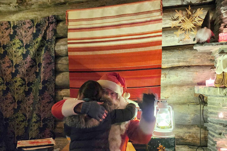 Saariselkä: Visit to Santa´s secret cabin
