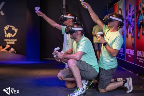 Liège : La réalité virtuelle dans l'arène