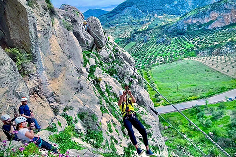Granada: Via Ferrata Pueblos de Moclin