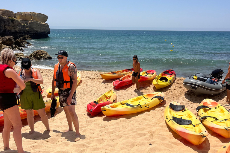 3 IN 1! Albufeira: Jeep, Boat & Kayak Tour