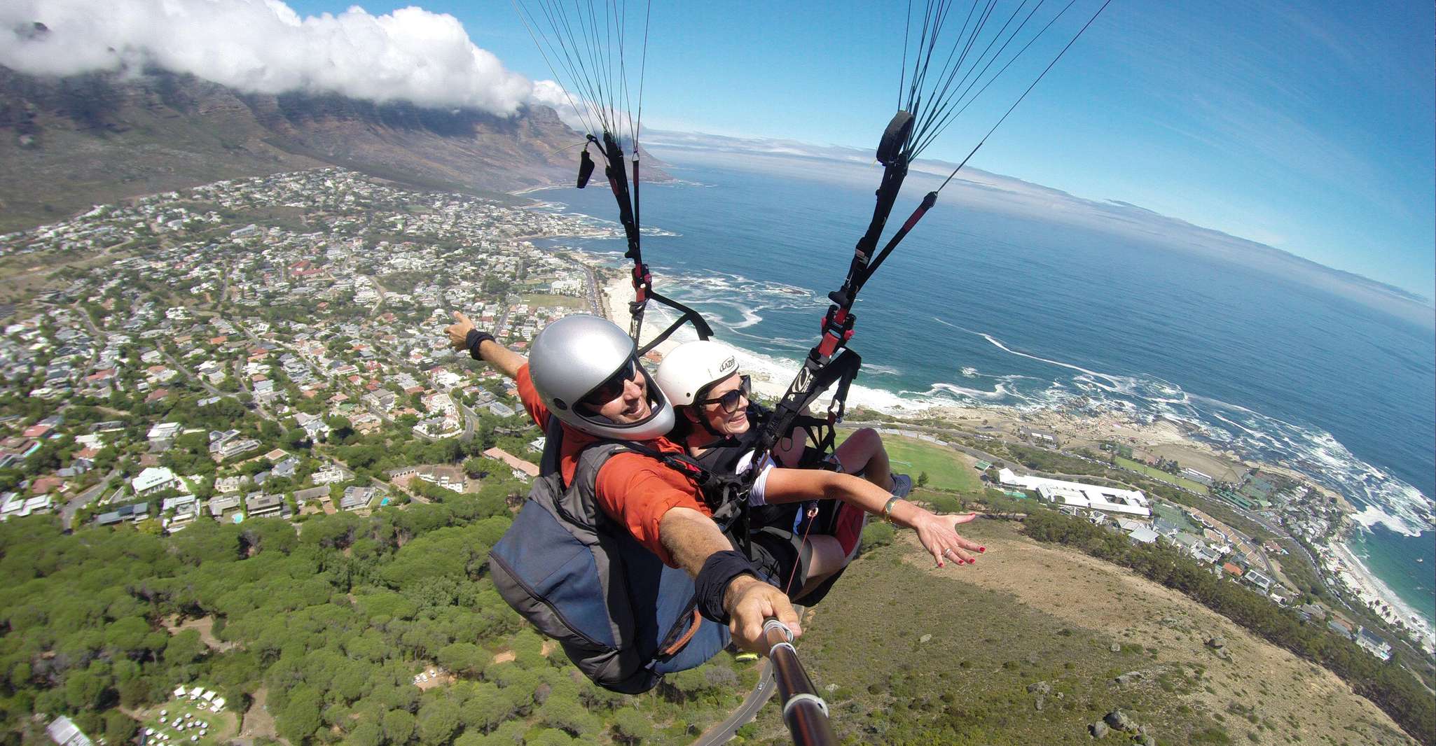Kapstadt, Tandem Paragliding Erfahrung mit einem Instructor - Hizvo