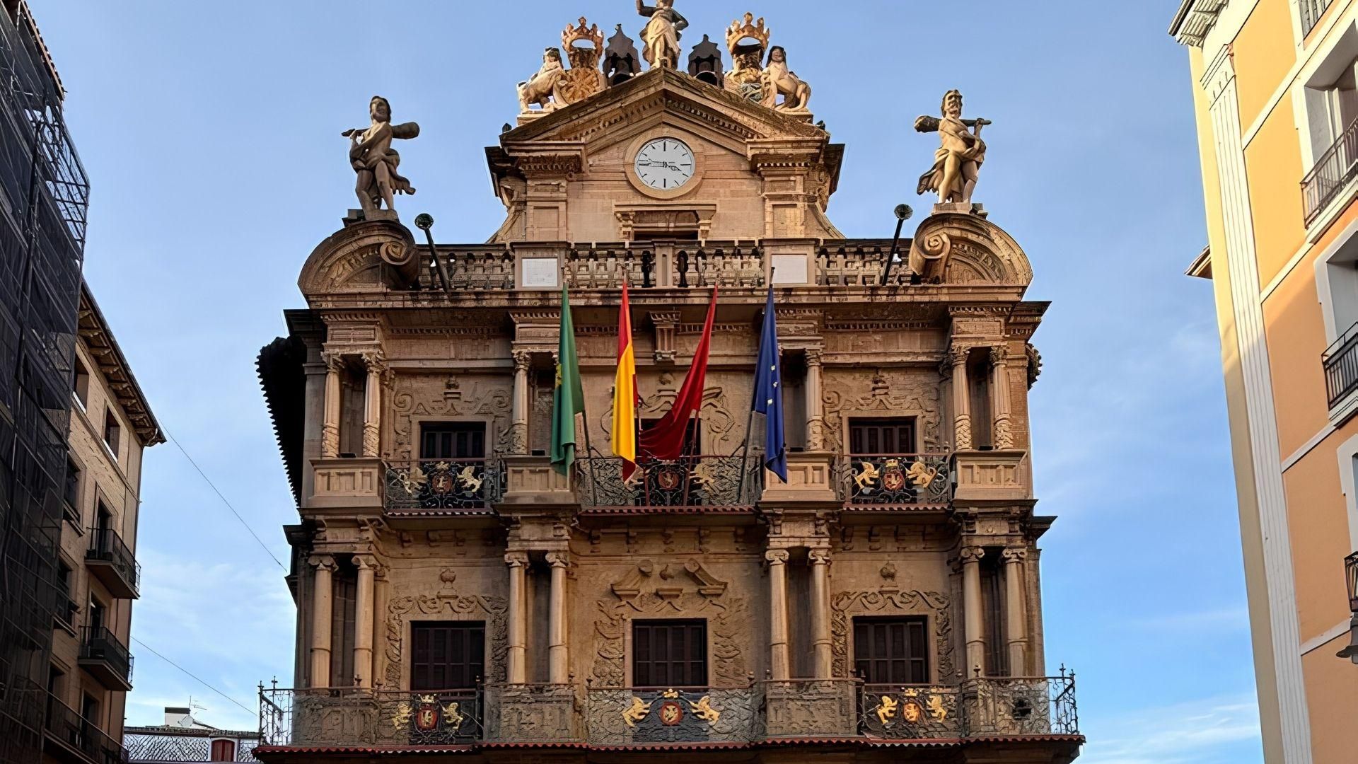 Von Pamplona aus: Private Olite-Burg- & Städtetour mit Guide