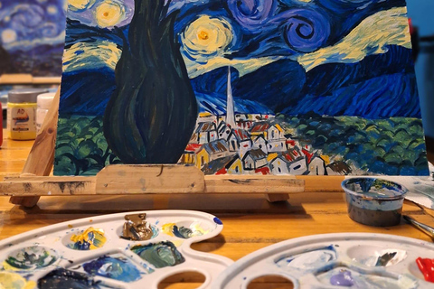 Painting my own Starry Night