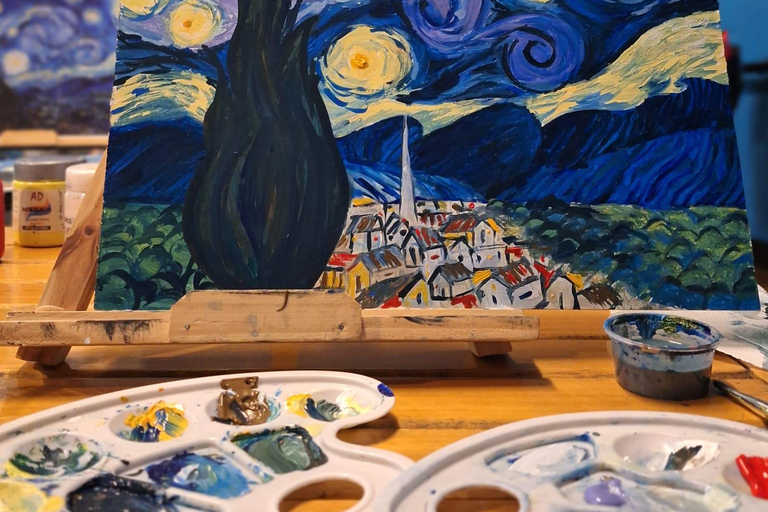 Painting my own Starry Night