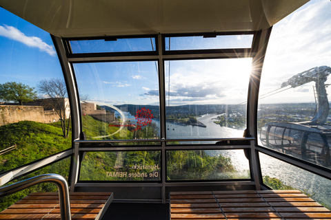 Koblenz: Cable Car Tickets with Optional Entry to Ehrenbreitstein Castle Combo ticket: Cable car & Ehrenbreitstein Fortress