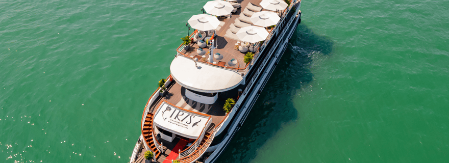 Excursion d'une journée dans la baie d'Halong : Best seller IRIS CRUISE avec orchestre