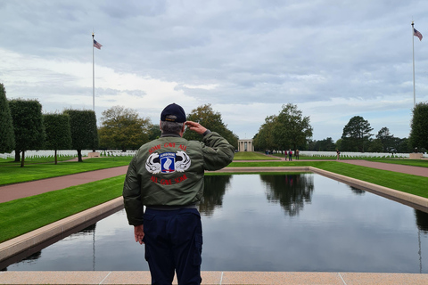 American D-day tour with transportation from Bayeux