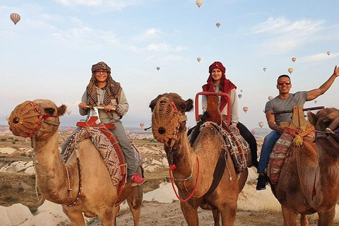 Cappadocia: Love Valley & Red Valley Sunset Camel Safari