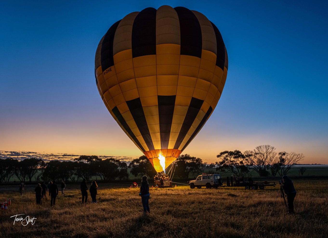 Perth til Northam: Ballonflyvning inklusive shuttlebus