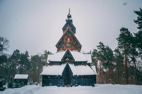 Oslo: Christmas tour with a professional chef