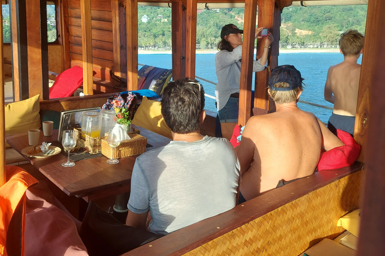 Phuket: Combinación de Sol y Puesta de Sol con Snorkel y Natación