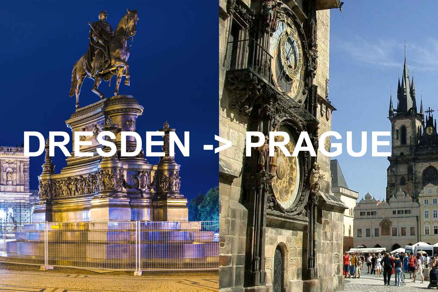 Skoðunarferð frá Dresden til Prag – einstæð ferð