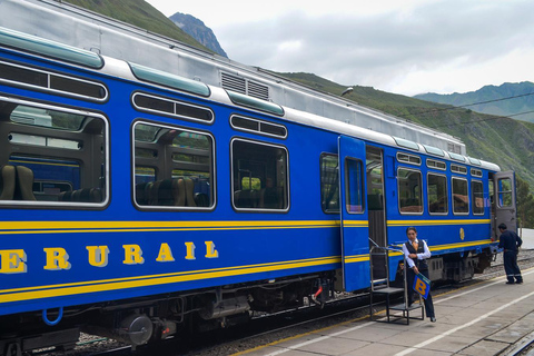 Cusco: Pociąg do Machu Picchu z opcjonalnym transferem autobusowym