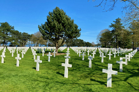 2-dagars privat D-Day Mont Saint-Michel 3 slott med MercedesPrivat erfarenhet