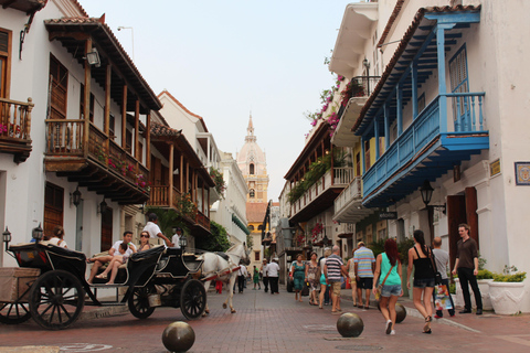 Cartagena: Caminhada particular na cidade velha e em Getsemani