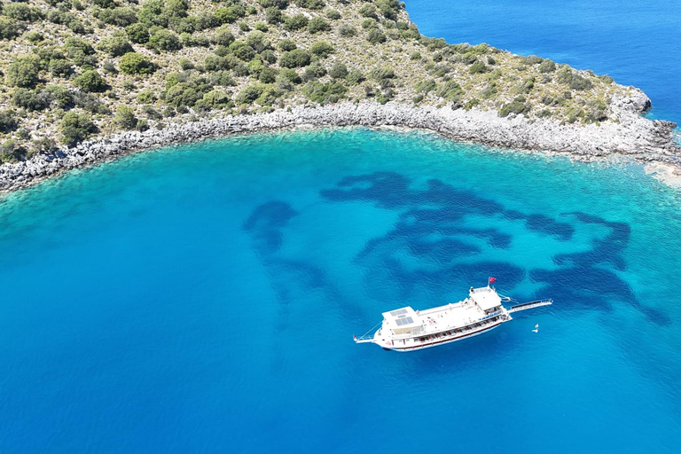 Fethiye: Butterfly Valley & Blue Bays Boat Cruise Fethiye Ölüdeniz Boat without Hotel Transfer