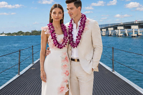 Oahu: Buddhist Wedding Ceremony with Photoshoot & Pickup