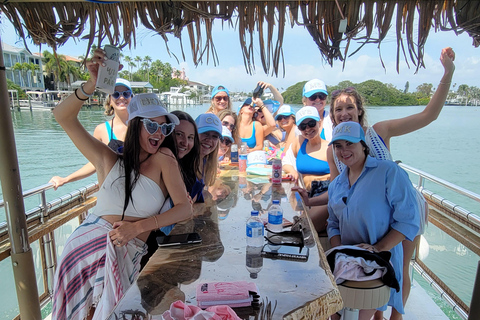 Miami: Afternoon Private Tiki Boat Tour on the Miami River