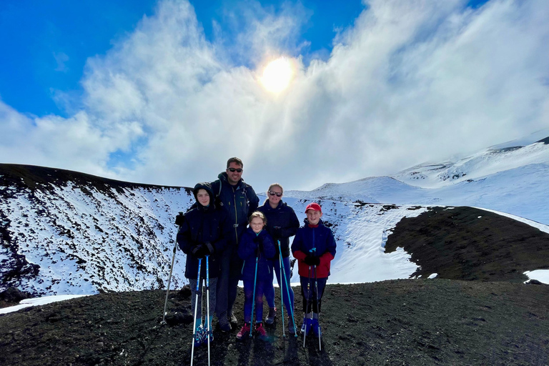Piano Provenzana: Guided Mt. Etna Snowshoeing Trek