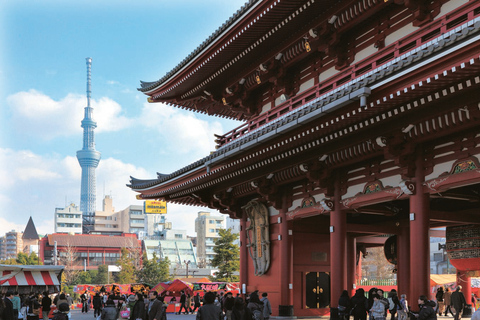 Tokio : Ganztagestour mit Buffet-Mittagessen und TeezeremonieTokio Abreise