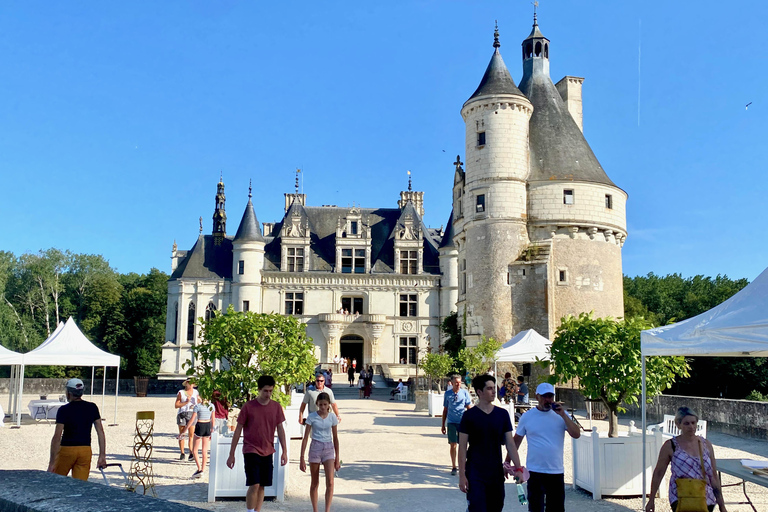 Chambord, Chenonceau, Château de Vinci Petit groupe au départ de Paris