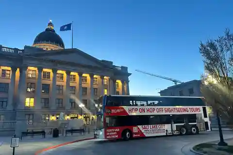 Salt Lake City: Hop-On Hop-Off Bus Tour