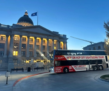 Salt Lake City: Hop-On Hop-Off Bus Tour