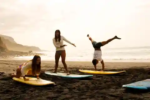 Cours de surf à Tenerife Sud