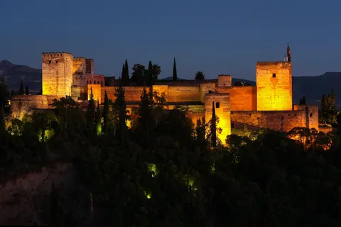 Biglietto d'ingresso per la visita notturna dell'Alhambra