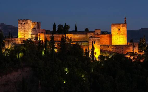 Granada: Alhambra Nachtbesuch Eintrittskarte