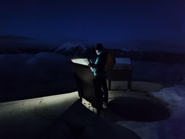Visit Monte Bondone Moonlight snowshoeing in Andalo