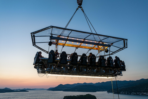 Diner in de lucht Dubrovnik