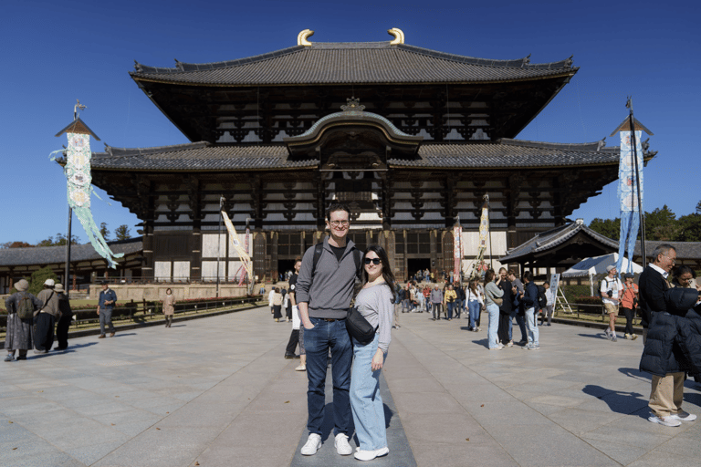 Nara: Recorrido por las atracciones imprescindibles con guía de habla inglesa