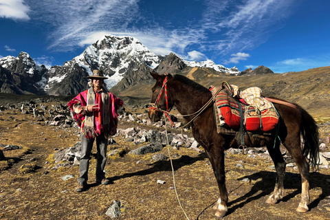 From Cusco: Ausangate 7 Lakes Horseback Riding In Group