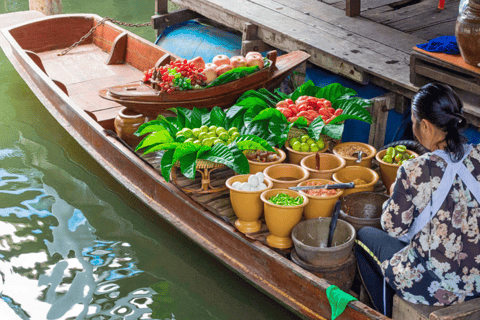 Pattaya Floating Market Ticket Admission Ticket + One-Way Rowing Boat