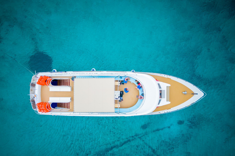 Paphos: Blue Lagoon halve dag boottocht met hoteltransfer