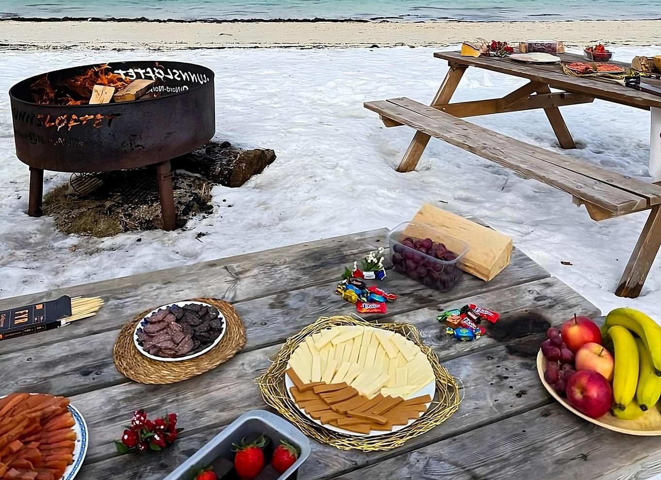 Tromsø: Fjord- og Sommarøy-tur med laksepicnic