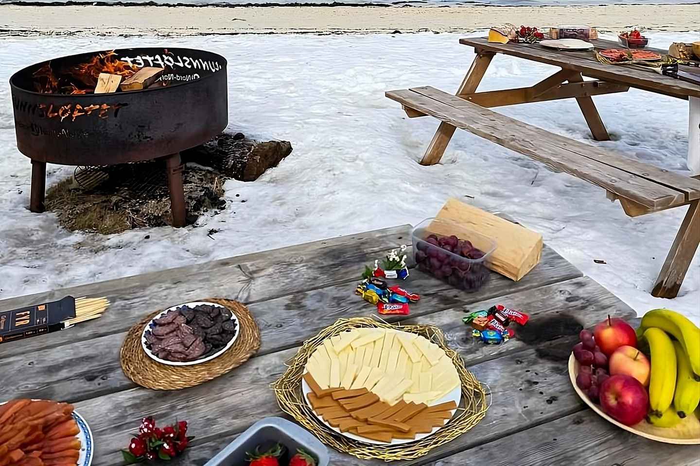 Tromsø: Skoðunarferð um Firði og Sommarøy með Laxaveislu