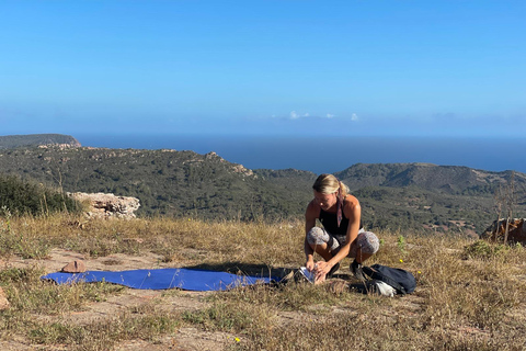 Guided Hiking and Yoga Experience in Menorca