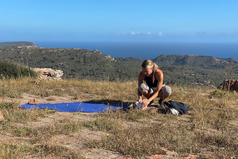 Guided Hiking and Yoga Experience in Menorca