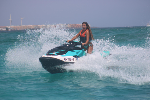 Corralejo: 40 minute jet ski tour to Lobos Island