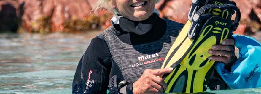 Porto-Vecchio: Plongée privée demi-journée aux îles Cerbicale