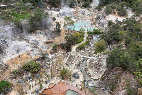 Bandung;White Crater,Hot Springs,Tea n strawberry plantation