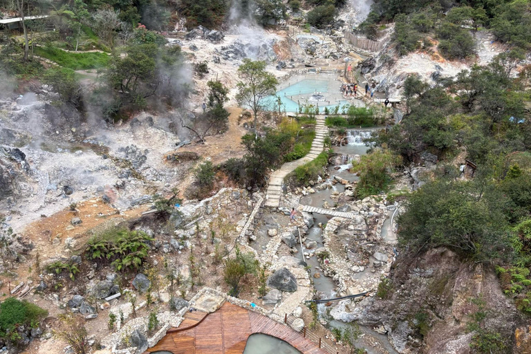 Bandung;White Crater,Hot Springs,Tea n strawberry plantation