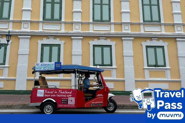 Rent private e-tuk tuk with driver in Bangkok Rent private e-tuk tuk with driver in Bangkok (4 hours)