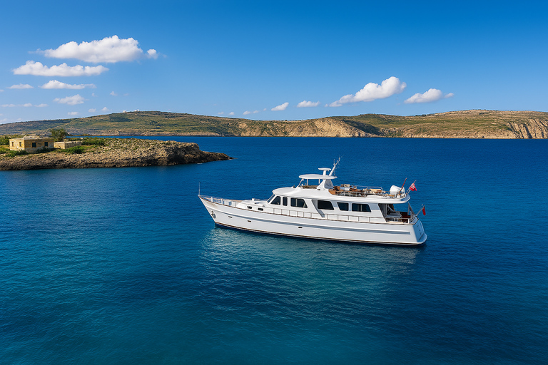From Sliema: Around Malta Cruise with 3 Swim Stops and Lunch