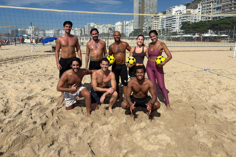 Rio de Janeiro: Footvolley on Copacabana Beach