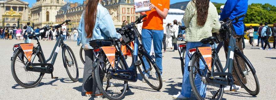 Versailles : visite à vélo sur un vélo hollandais haut de gamme